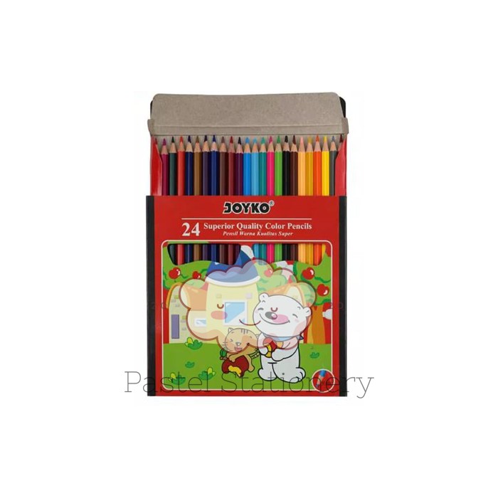 

Pensil Warna Joyko 24 Warna - Pensil Warna Joyko CP-24PB