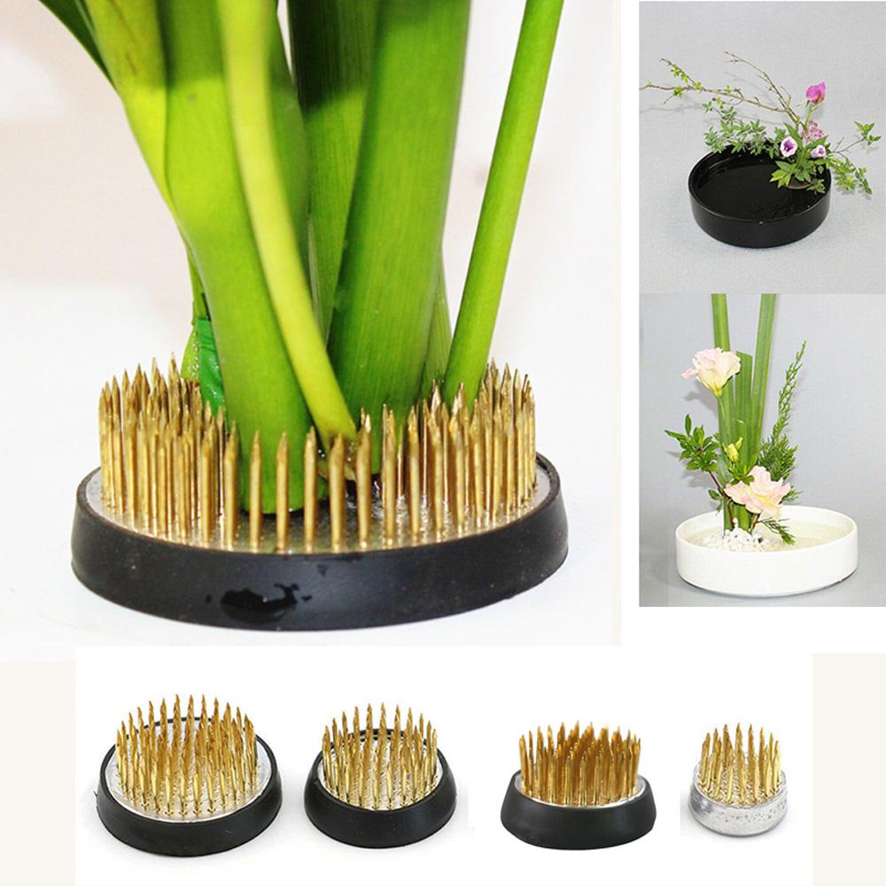 Nickolas1 Ikebana Holder Floristry Jarum Runcing Kenzan Art Alat Tetap