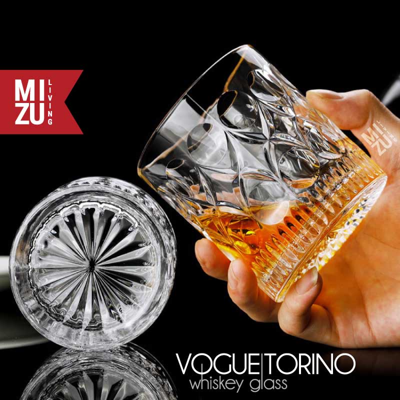 MIZU TORINO Whiskey Glass Gelas Kaca Whisky On The Rocks Gelas Air Minum