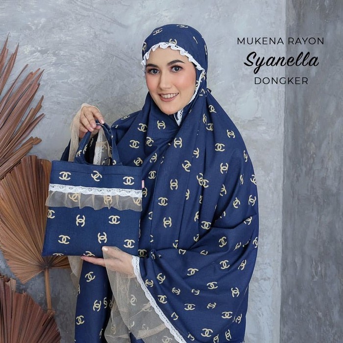 PROMO COD Bayar Di Tempat - Mukena Dewasa Rayon Syanella