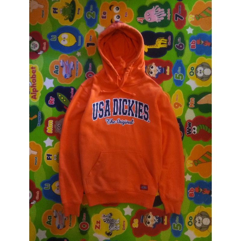 Hoddie Dickies Orange Second Original