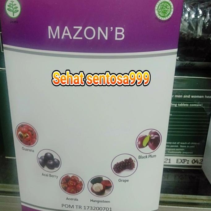 Mazon B Berries Obat Herbal 10Sachet