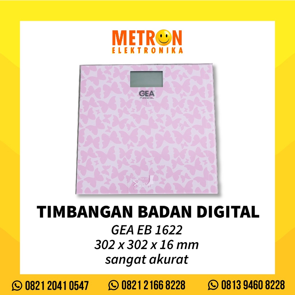 GEA EB 1622 TIMBANGAN BADAN DIGITAL / EB1622