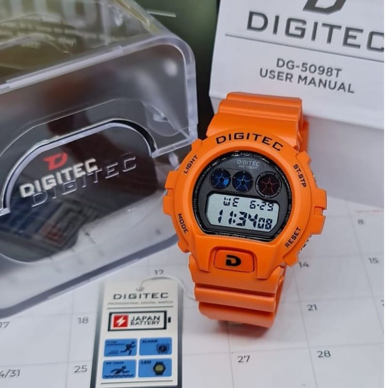 JAM TANGAN DIGITEC DG 5098 / DG-5098 / DG5098 2098 Watch Jam Tangan ORIGINAL