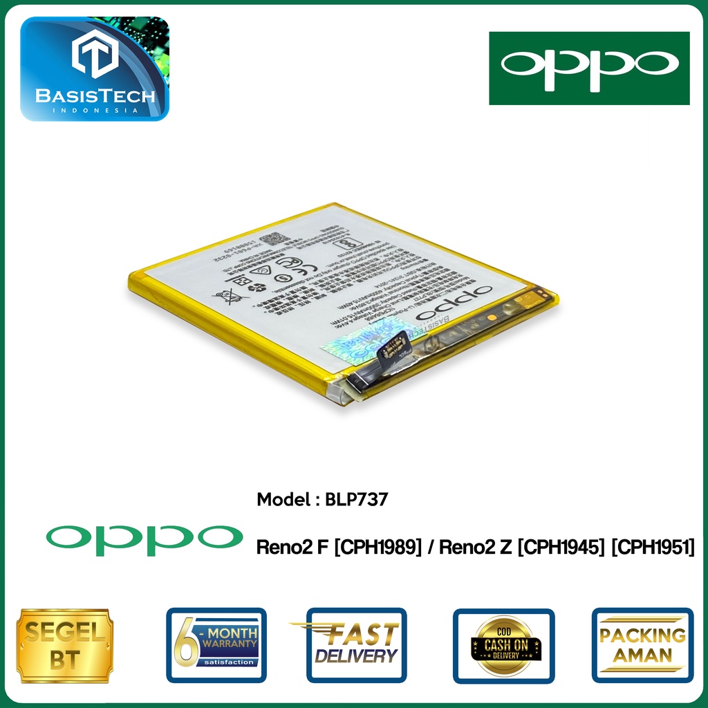 BATERAI OPPO RENO 2F CPH1989 - RENO 2Z CPH1945 CPH1951 - BLP737 - ORI99