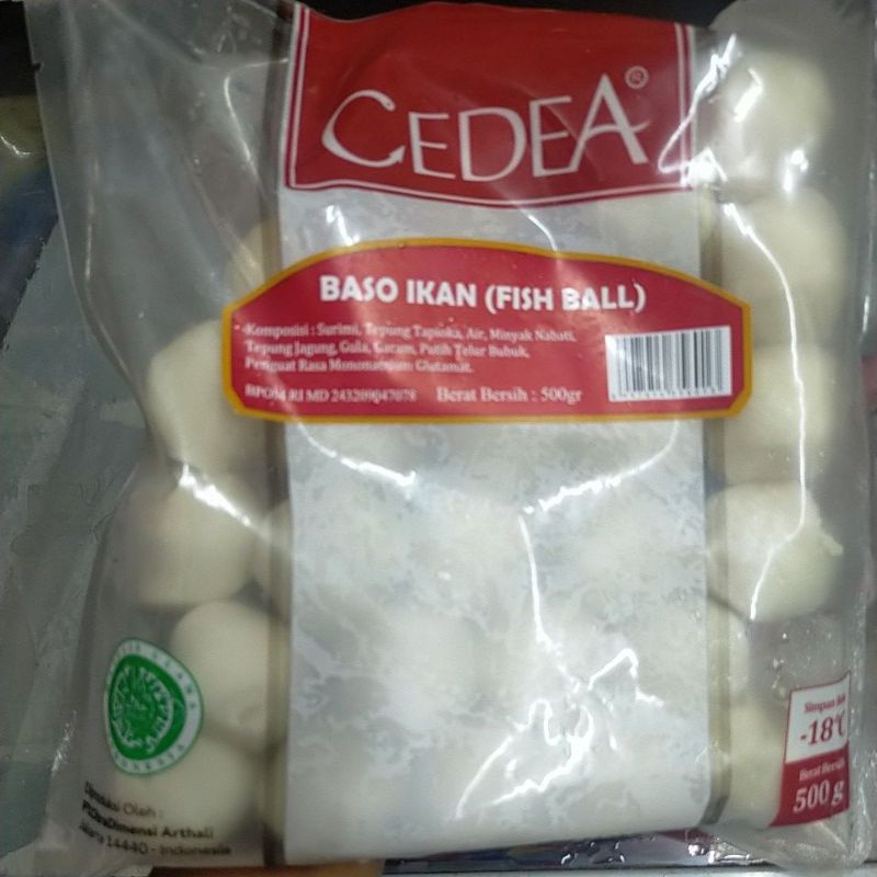 

Baso Ikan CEDEA 500g