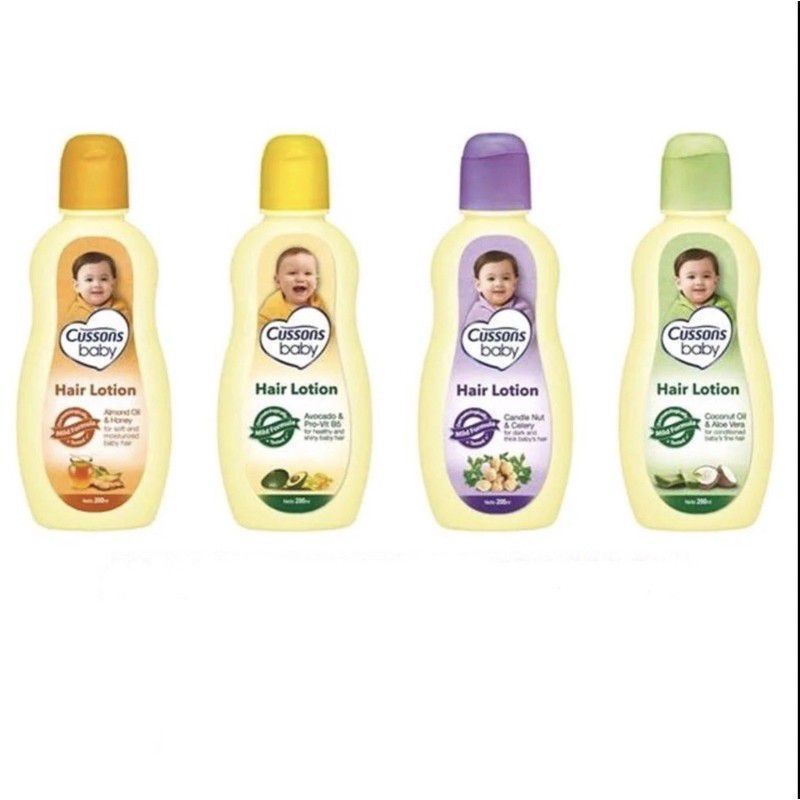 Cussons Baby Hair Lotion 100ml+100ml Original Bpom - Hair Lotion Baby
