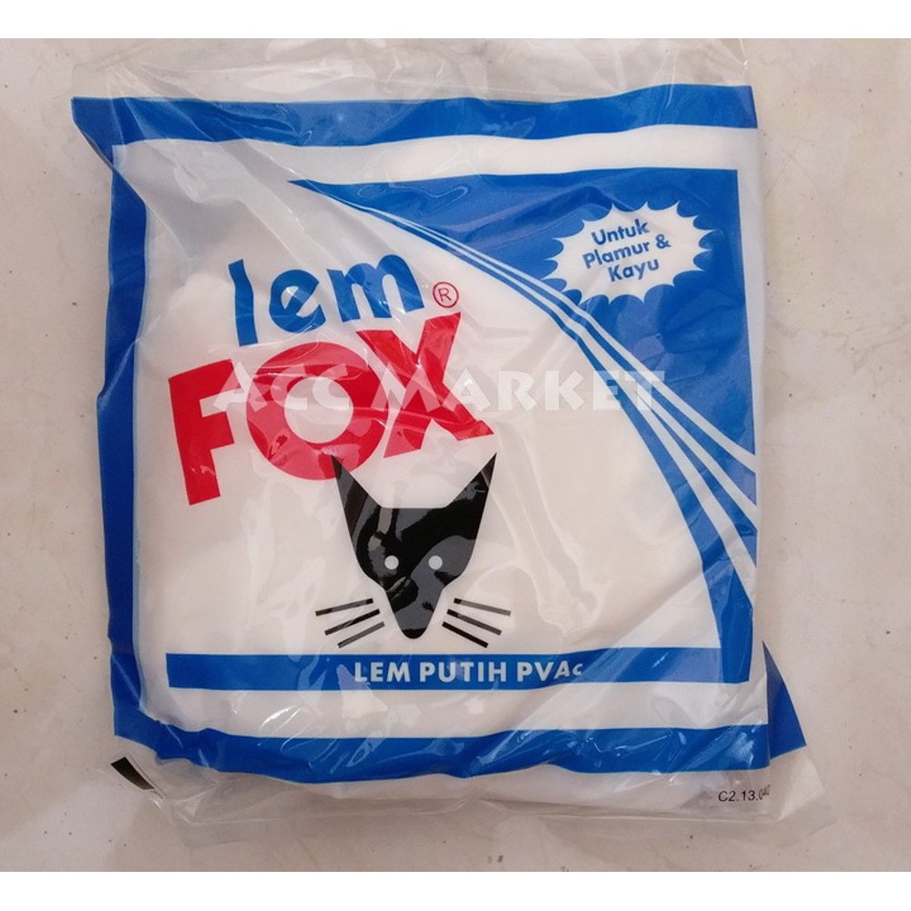 

Jual Lem Fox Putih PVAC Kayu Plamir Sachet White Latex Glue Wegabond Slime Thai Biru Dempul Murah