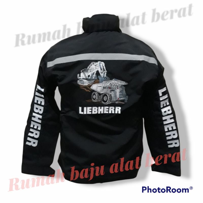 jaket liebherr / jaket alat berat / COD jaket liebherr