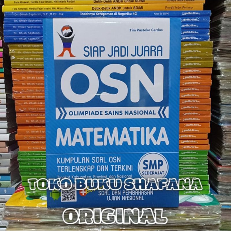 Buku OSN MATEMATIKA SMP : Kumpulan Soal Siap jadi Juara Terlengkap Pustaka Baru Press