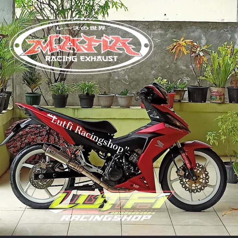 Knalpot Racing Honda Sonic 150R/Supra GTR Mafia Racing Exhaust original