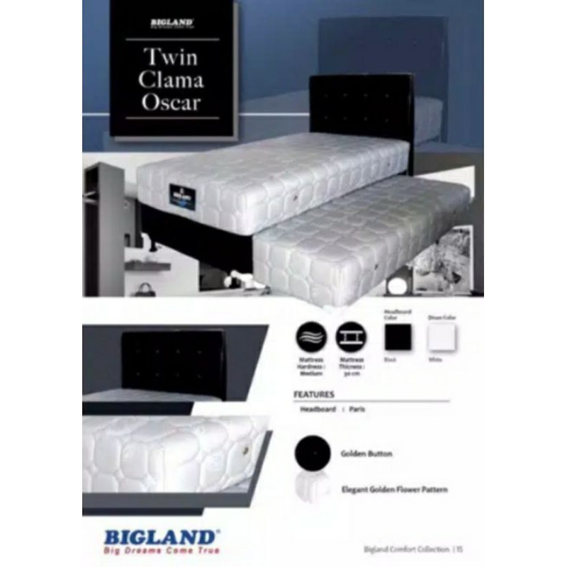 Springbed Bigland 1 set 2 in 1 uk 120
