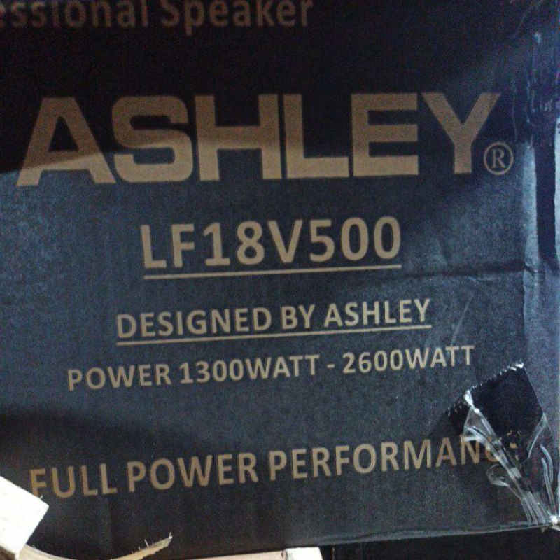 speaker ashley 18V500 vc 5in in/out
