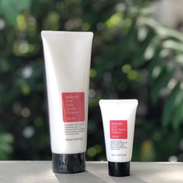 Cosrx salicylic acid daily gentle cleanser 20ml / 150ml