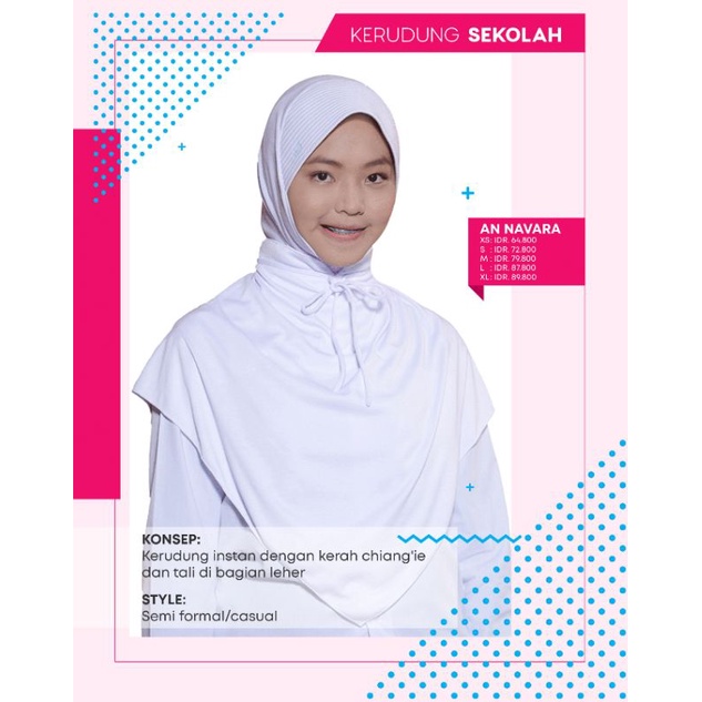 Kerudung instan Navara Rabbani