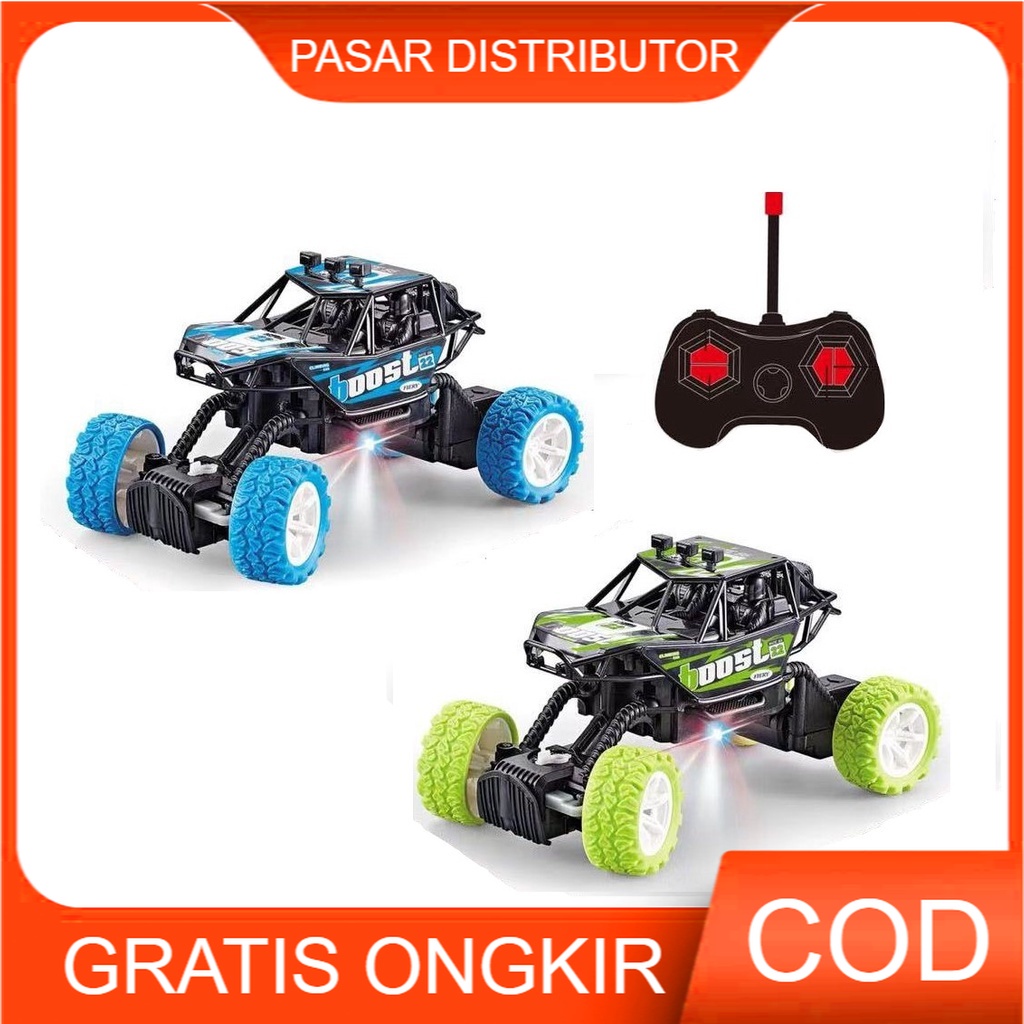 Mainan Mobil MONSTER CHARGE SKALA 1: 20 Mobil RC Cross County Remote