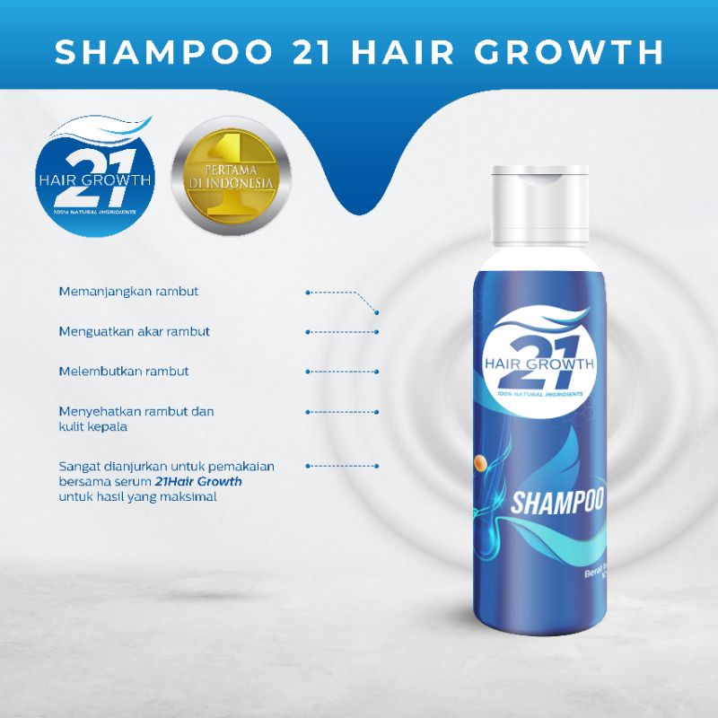 Shampoo Pemanjang  Rambut tercepat No 1 Di Indonesia 100 ML