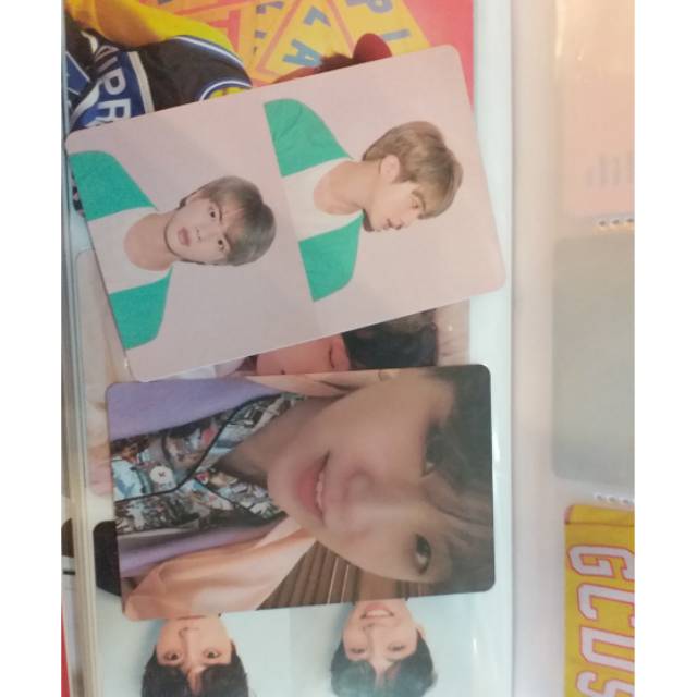 ( wts ) bts mots: persona (seokjin, suga) album, photocard