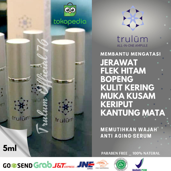 Serum Wajah Pria | Krim Flek Hitam - Cream Penghilang Flek Hitam Ampuh - Trulum 5 Ml