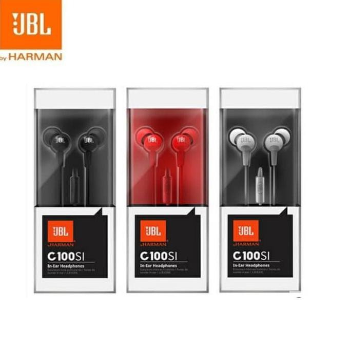 BE5T QUALITY JBL HARMAN C100SI HANDSFREE ORIGINAL - Hitam
