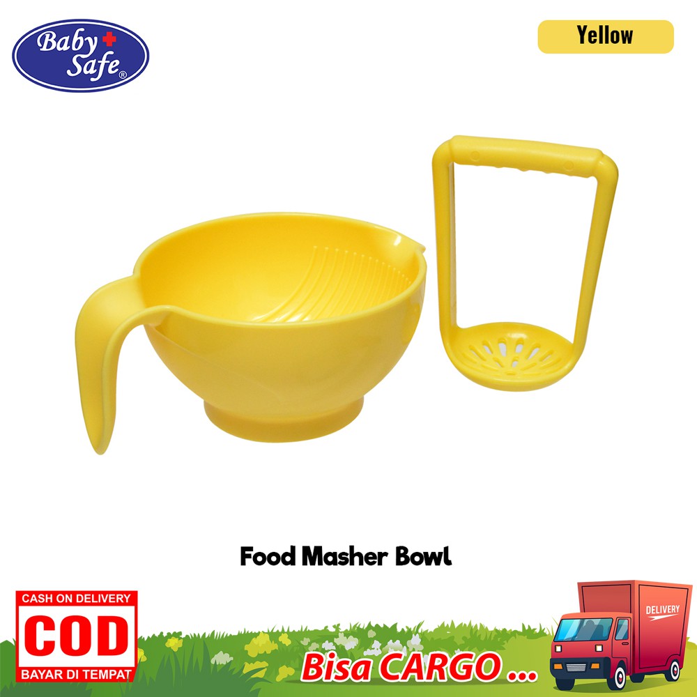 Baby Safe Food Masher Bowl Penghalus Makanan Bayi AP008