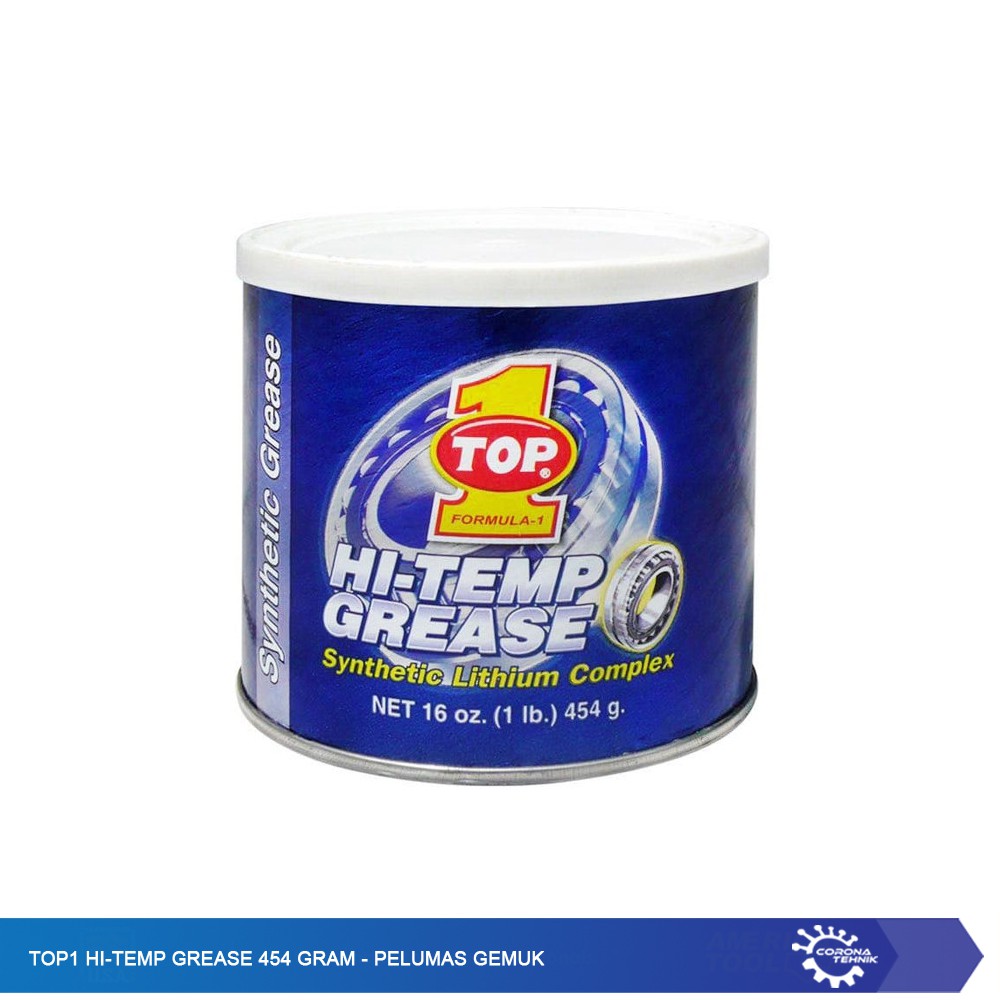 Top1 Hi-Temp Grease 454 gram - Pelumas Gemuk