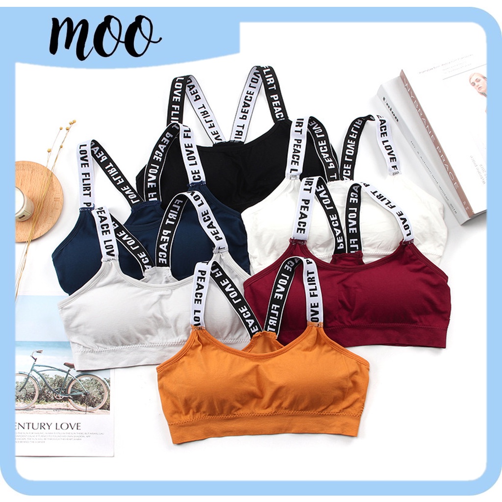 MOORB015 (COD) Bra Tank Top Sport Bahan nyerap keringat untuk olahraga gym yoga best seller impor