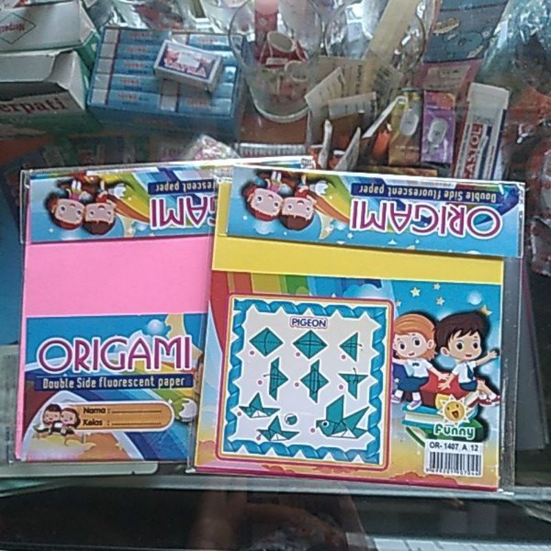 

kertas lipat ukuran 12×12 / kertas origami