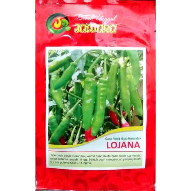ISI 10 gram bibit cabe rawit hijau LOJANA produk asli JAWARA