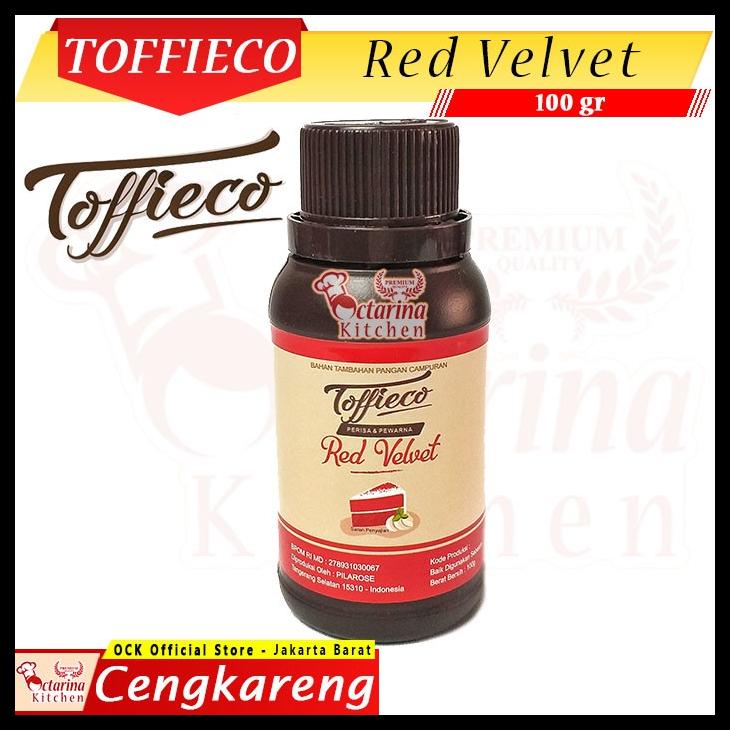 

[READY STOCK] TOFFIECO RED VELVET 100 GR / PASTA TOFICO / PERISA TOFIECO 100GRAM