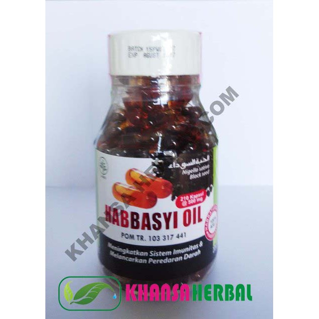 Habbasyi Oil 100 kapsul