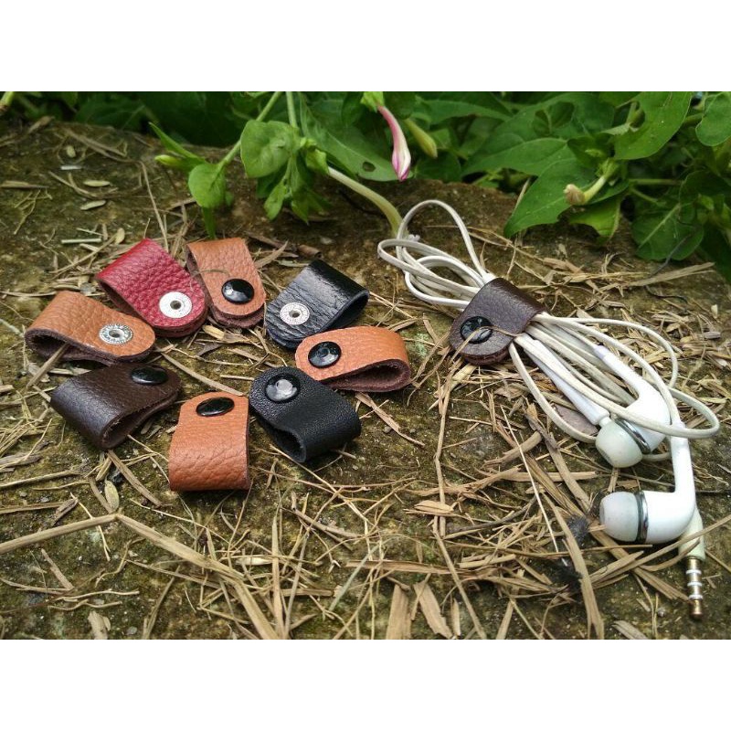 Klip kabel USB, klip kabel headset, klip kabel murah, klip kabel kulit sapi