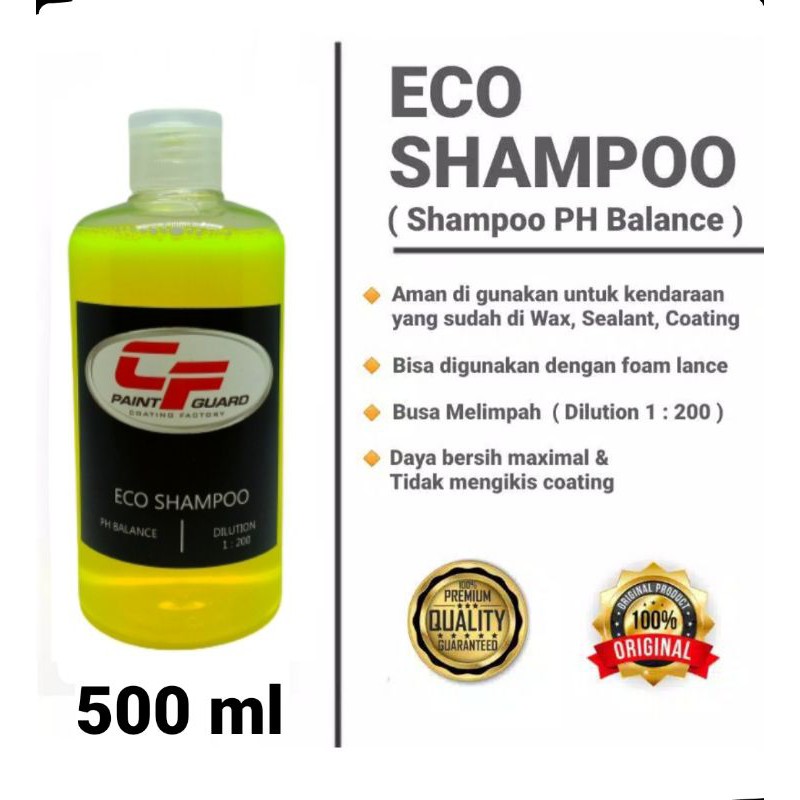 Coating Factory Eco Shampoo Shampoo Mobil Motor Ph Balance | Shopee