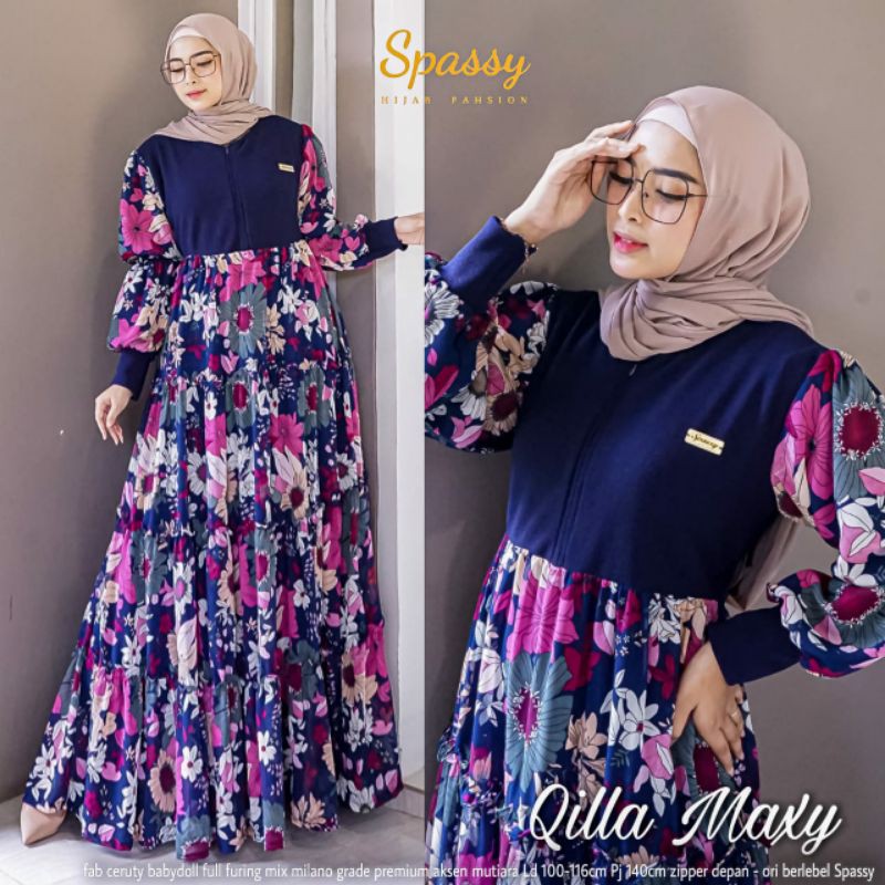 GAMIS QILA MOTIF ORI SPASSY