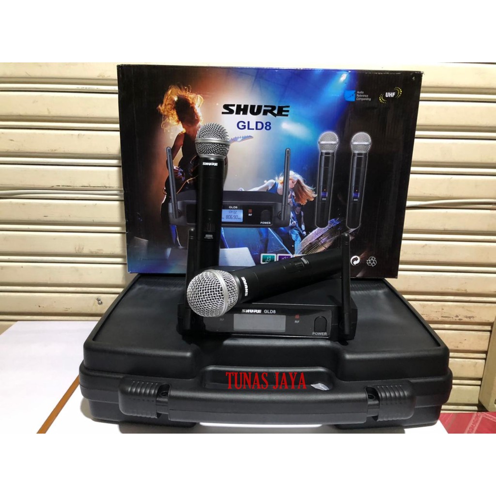 Mic Wireless SHURE GLD-8 2 Mic Handheld Shure GLD8