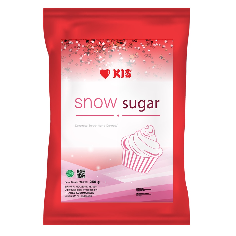 

KIS SNOW SUGAR 250 GRAM