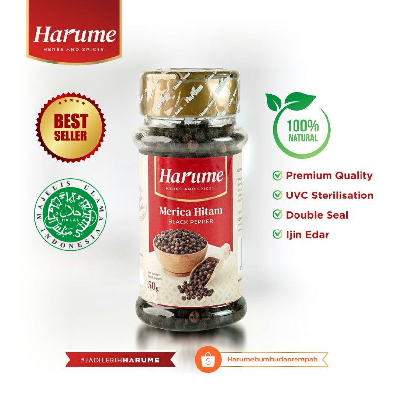 

HARUME - Merica Hitam / Black Pepper
