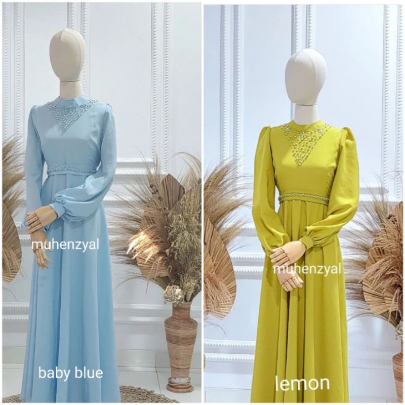 mora dress-gaun terbaru-gaun kondangan-gaun simpel