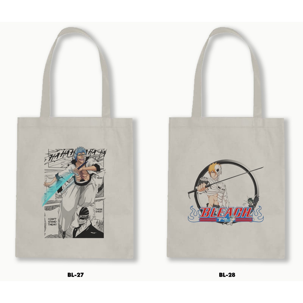 TOTE BAG BLACU - BLEACH / ANIME / MANGA 02