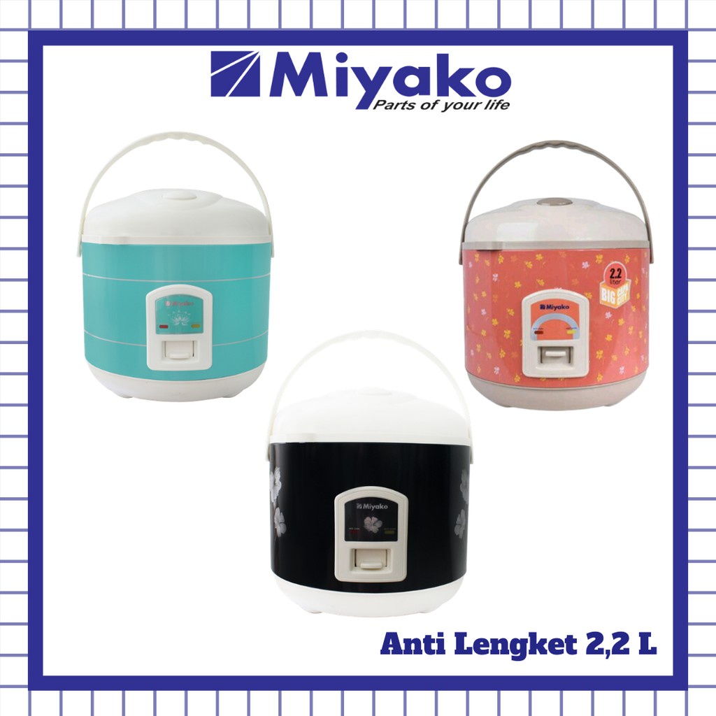 RICE COOKER Miyako magic com 3in1 besar 2,2L MCM 838 - MCM838 2.2 Liter