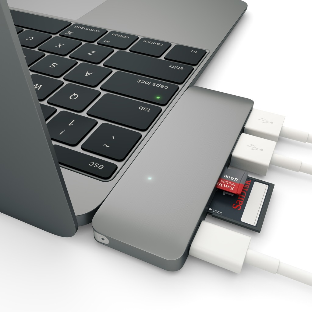 USB HUB Type C for Apple Macbook Windows 5 in 1 Card reader and Hub