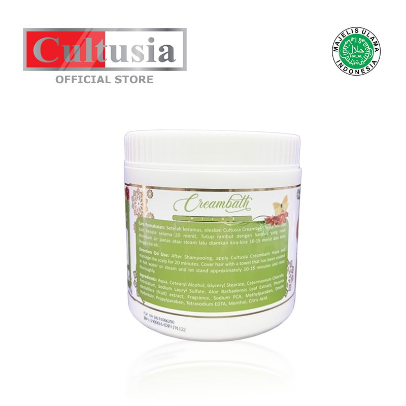 Cultusia Creambath Hijab Kurma 500 ml