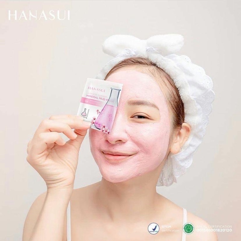 HANASUI MUD MASK KOREAN 3VARIAN 7gr