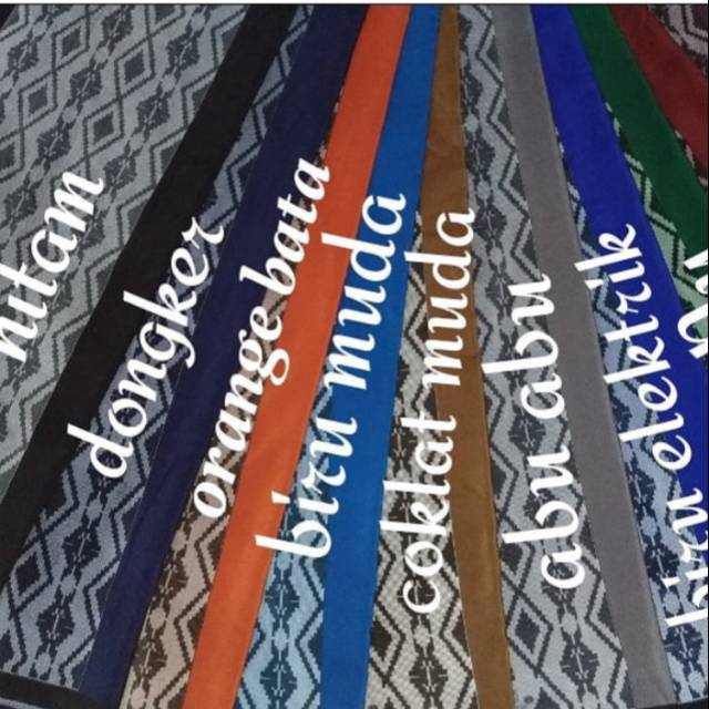 Sarung AN-NOOR// HDS // Sarung Polos // Sarung Samarinda//