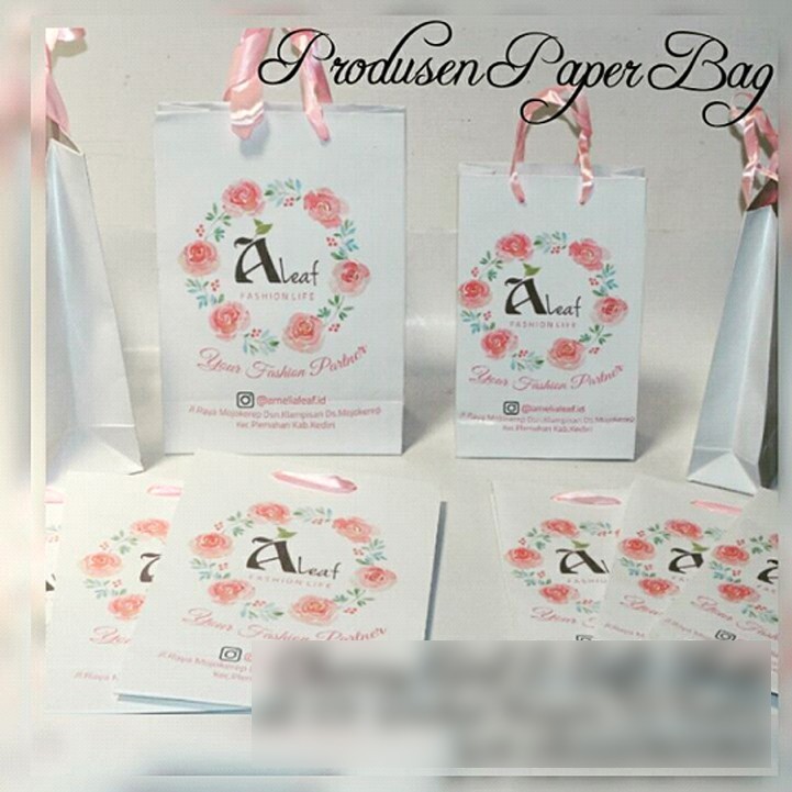 

Paperbag / Tas Kertas Fancy Printing dicetak 1 sisi saja.