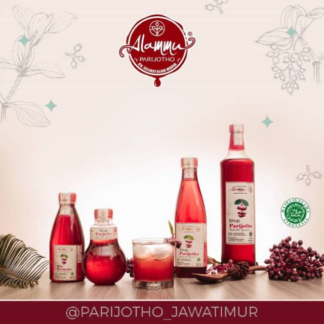 

SIRUP PARIJOTO MURIA 250-350ML ASLI