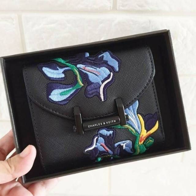 dompet ck bunga embroided / wallet ck van gogh