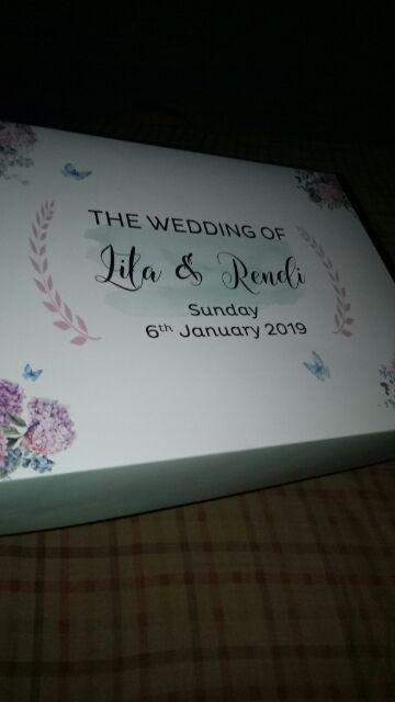 **tanpa Minimal Order** Box Bridesmaid