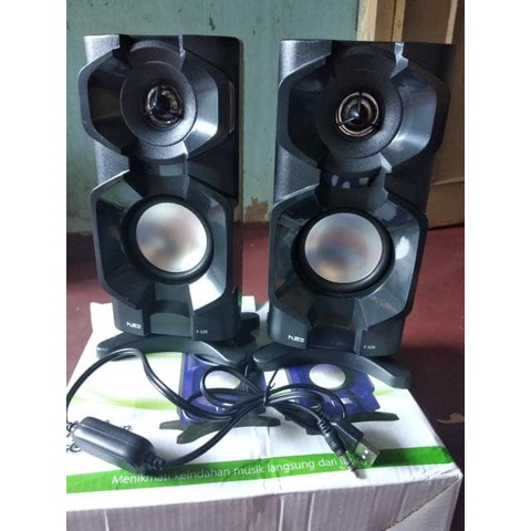 SPEAKER PORTABLE FLECO F 026 SUPER BASS KOMPUTER HP