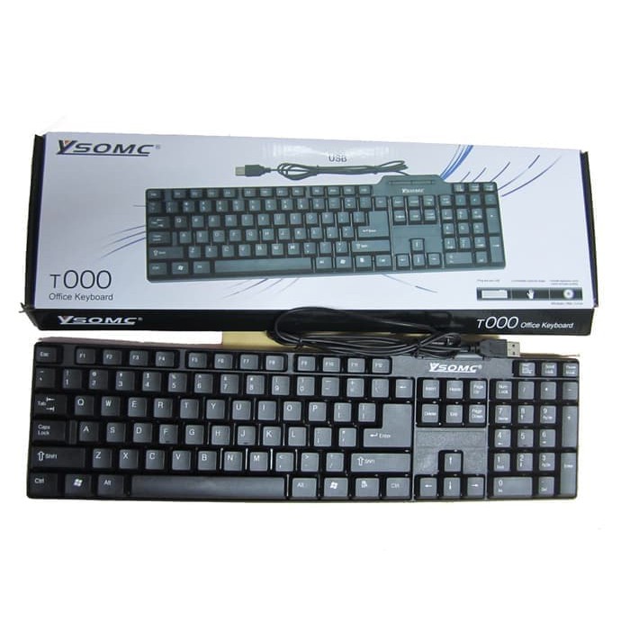 Keyboard standard USB OFFICE YSOMC